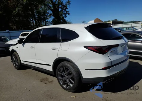 2022 Acura Mdx A-Spec z USA, uszkodzony, nr VIN 5J8YE1H05NL052052